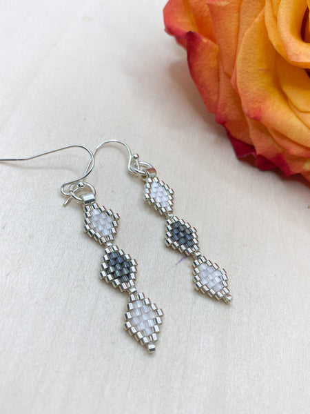 Tuxedo Stacked Diamonds
