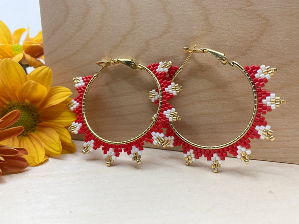 Chiefs Spiked Hoops
