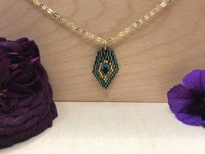 Peacock Necklace