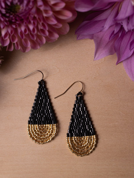 Gold Dipped Teardrops