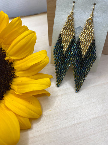 Peacock Stretched Diamonds